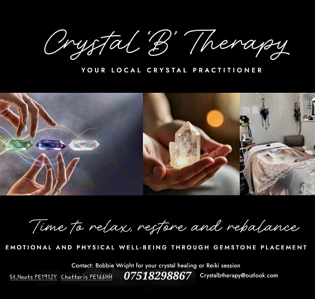 Crystal B Therapy, your local crystal practitioner